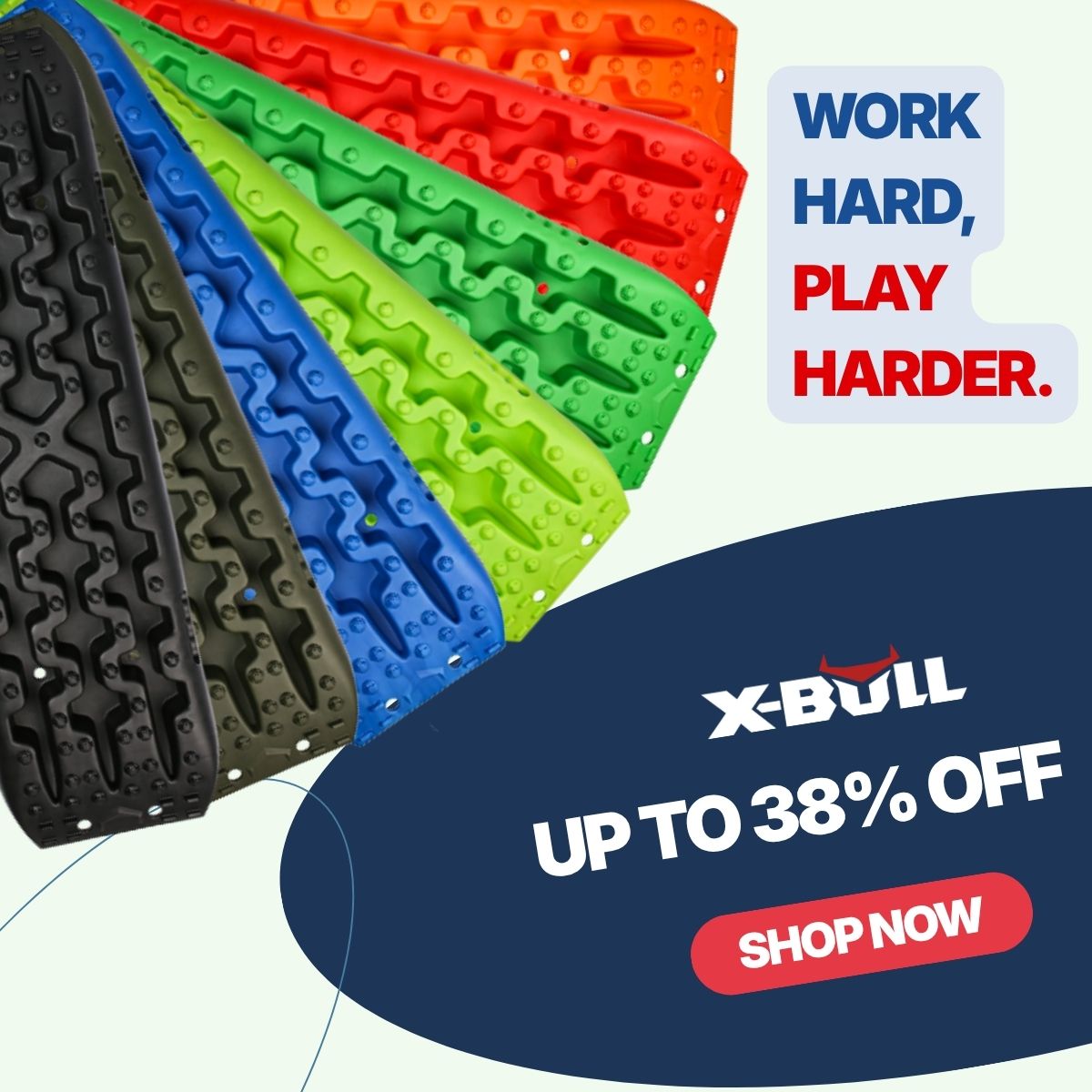 Electric Winches, Recovery Boards, 4WD Parts & Accessories - X-BULL