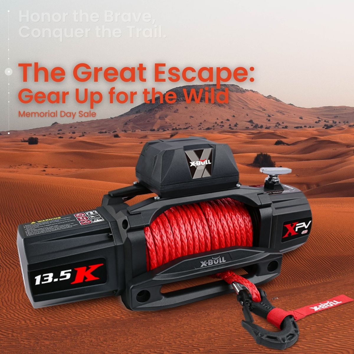 Electric Winches, Recovery Boards, 4WD Parts & Accessories - X-BULL