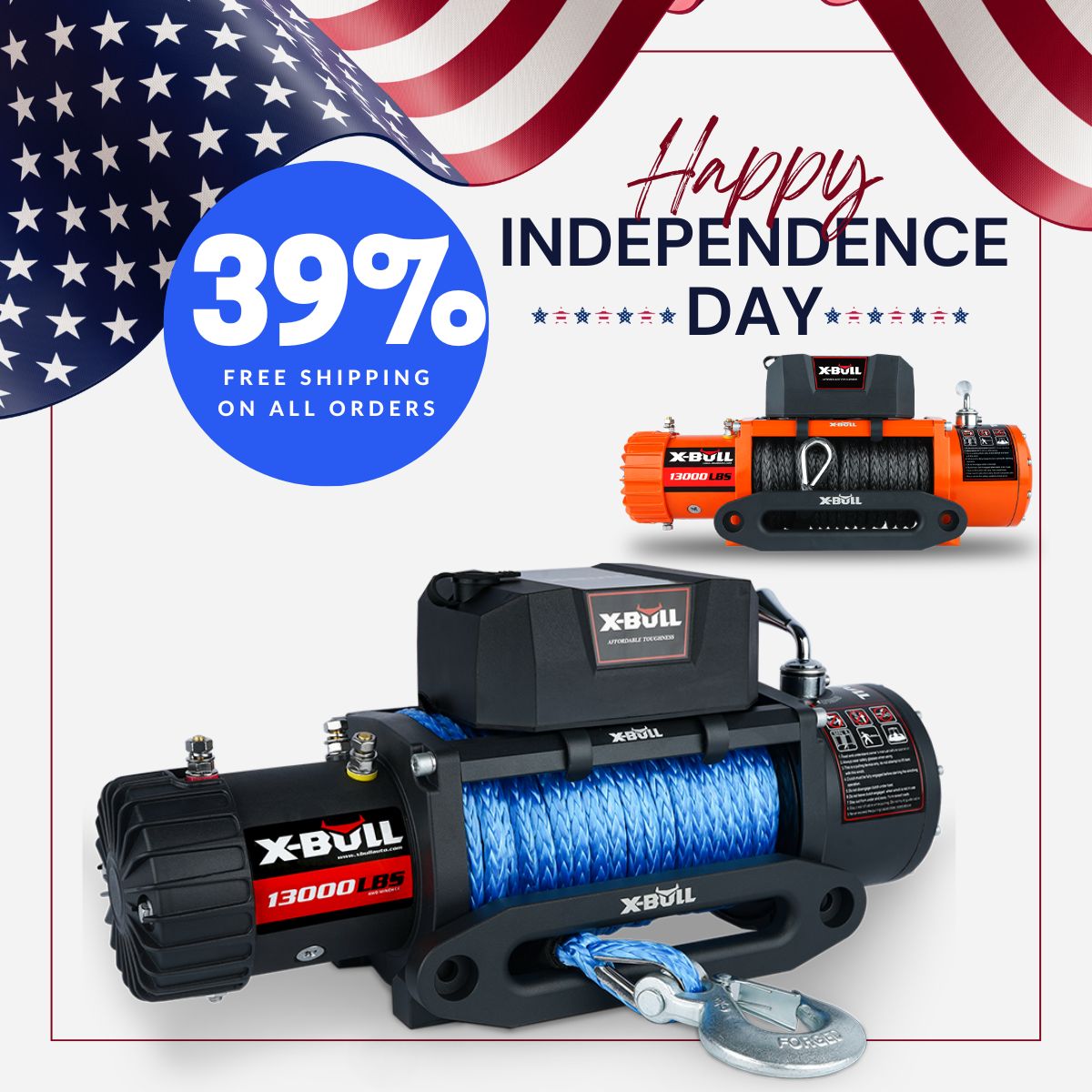 Electric Winches, Recovery Boards, 4WD Parts & Accessories - X-BULL