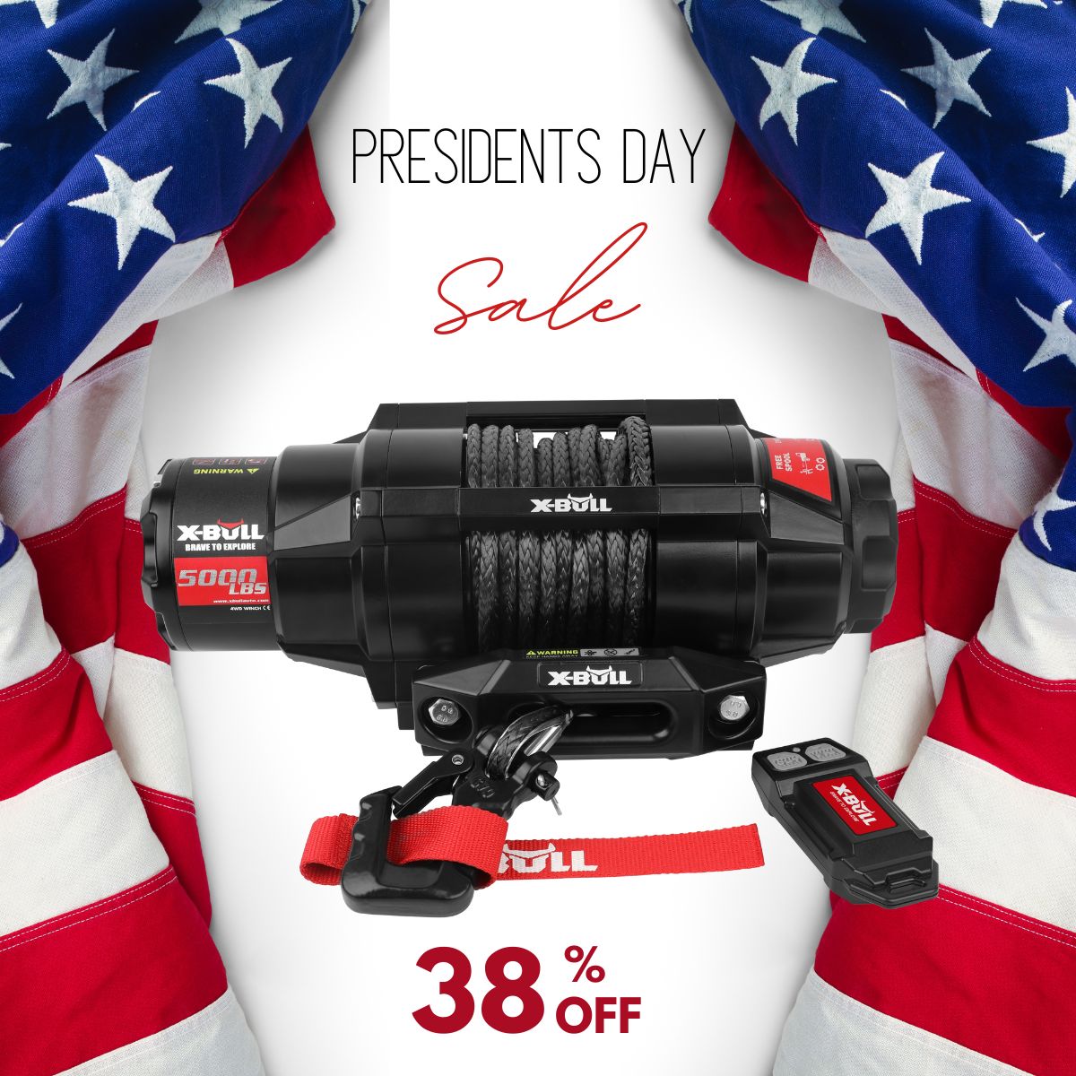 Electric Winches, Recovery Boards, 4WD Parts & Accessories - X-BULL