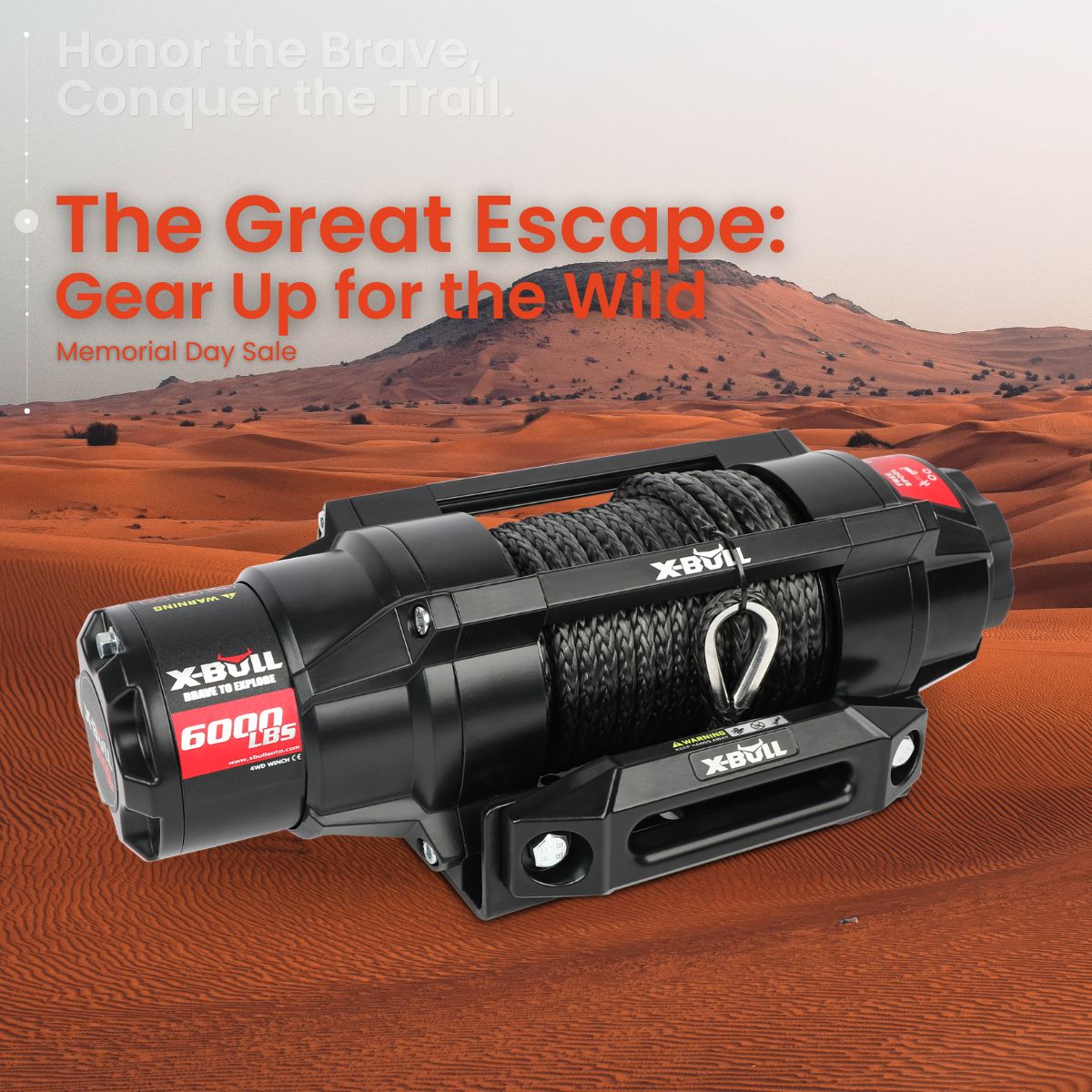 Electric Winches, Recovery Boards, 4WD Parts & Accessories - X-BULL
