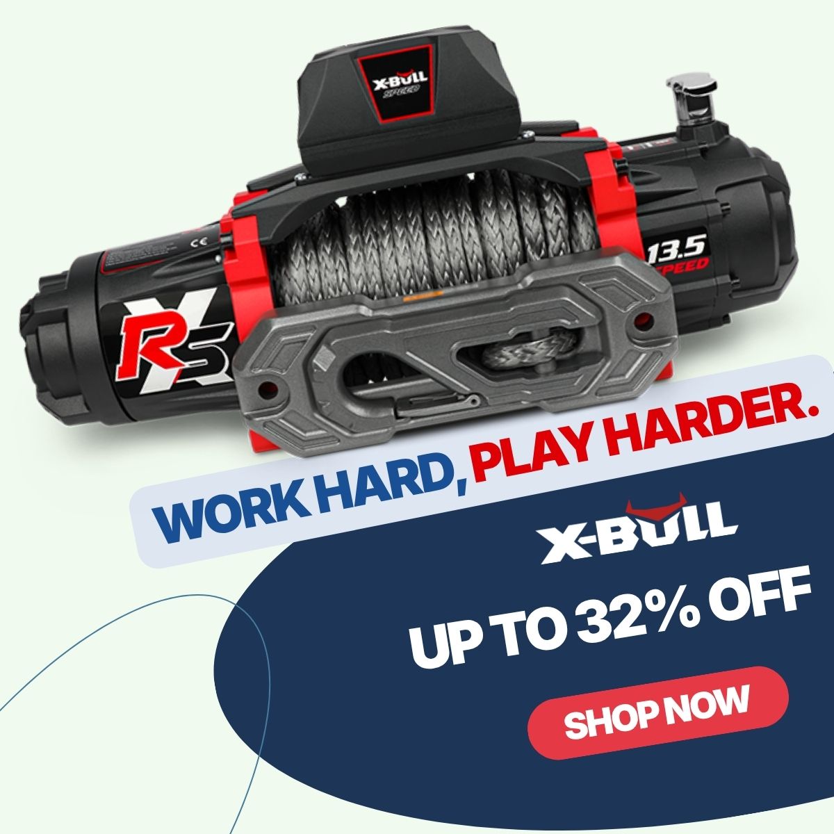 Electric Winches, Recovery Boards, 4WD Parts & Accessories - X-BULL