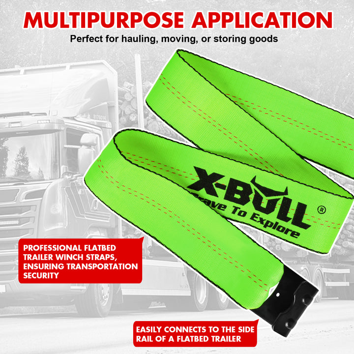 X - Bull Truck Tie - Down Straps 4in*30FT