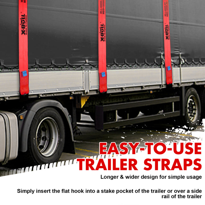 X - Bull Truck Tie - Down Straps 4in*30FT