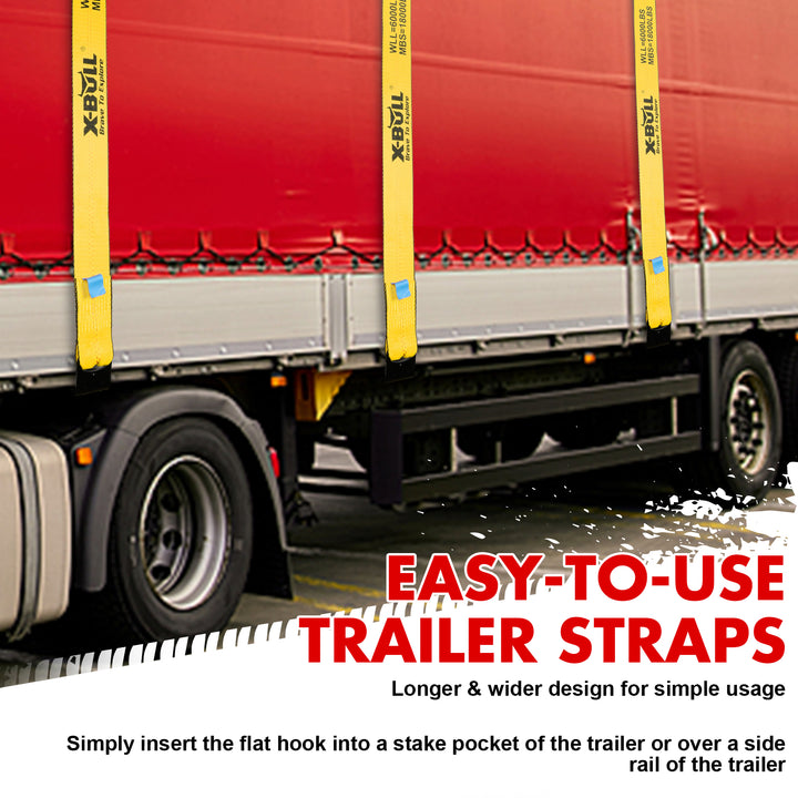 X - Bull Truck Tie - Down Straps 4in*30FT