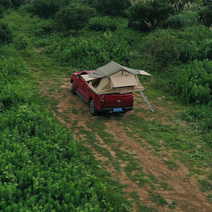 X-BULL 3 Person Magtower Roof Top Tent with Ladder & Mattress - X-BULL