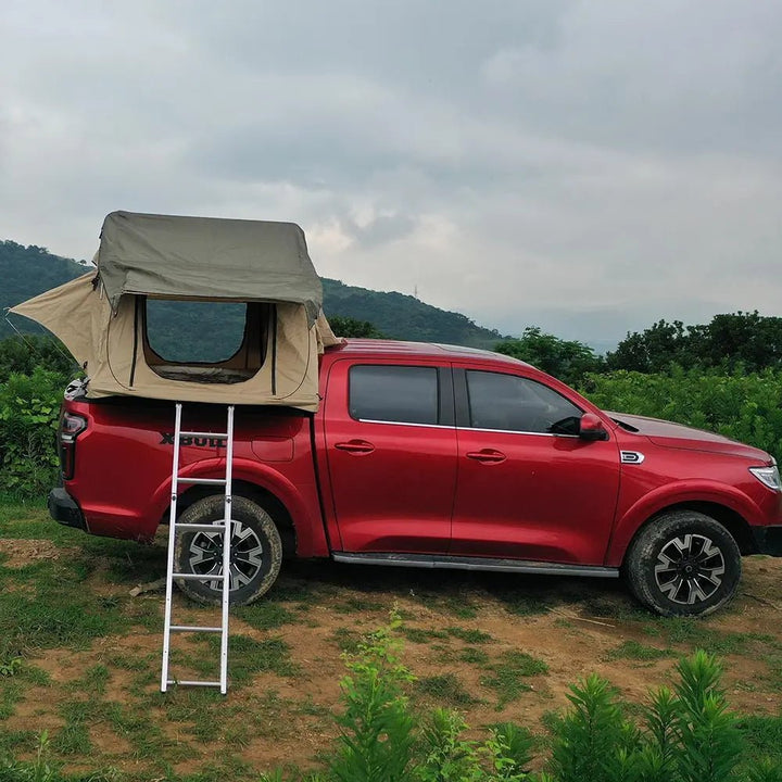 X-BULL 3 Person Magtower Roof Top Tent with Ladder & Mattress - X-BULL