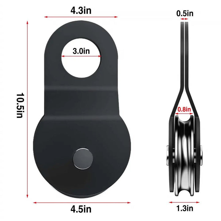 X - BULL 8T Off Road Winch Recovery Snatch Block
