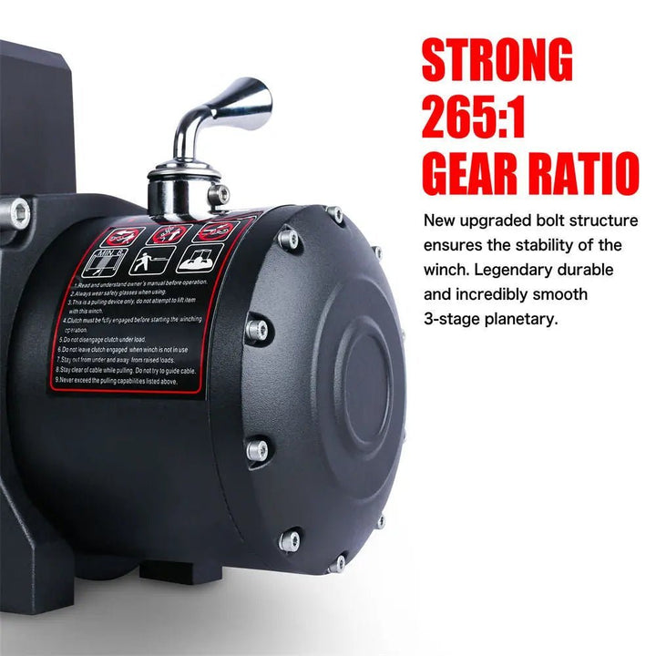 X - BULL Electric Winch 13000 LBS 12V Steel Cable SUV Jeep Truck 4WD