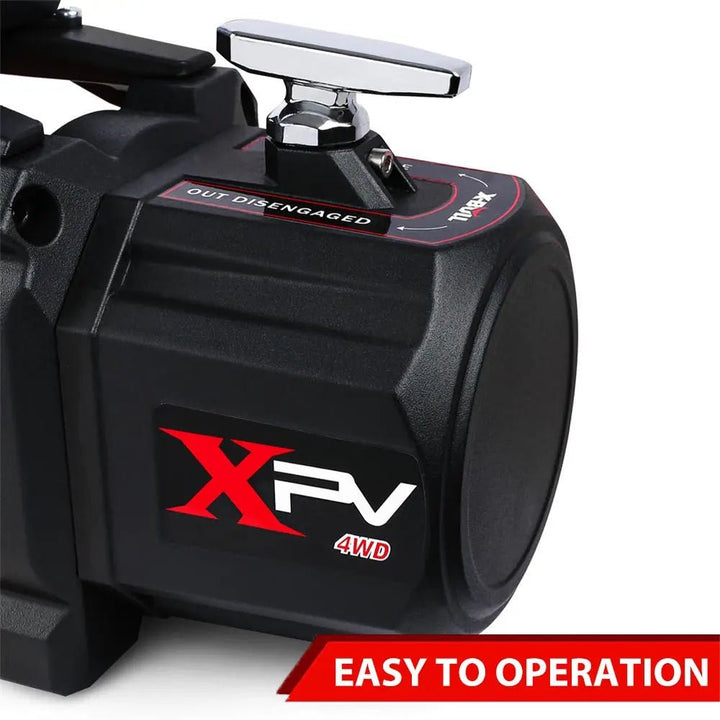 X-BULL Electric Winch XPV 13500 LBS 12V Synthetic Rope SUV Jeep Truck 4WD - X-BULL
