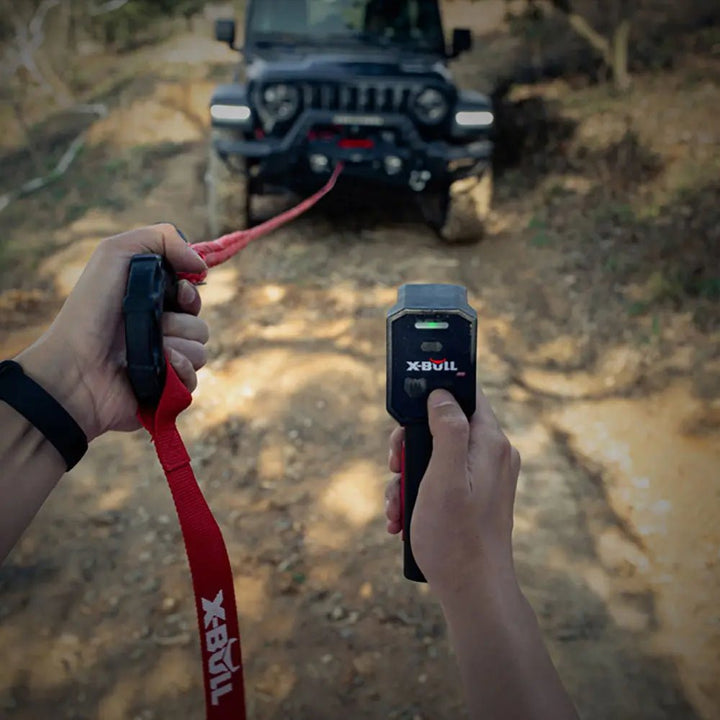 X-BULL Electric Winch XPV 14500 LBS 12V Synthetic Rope SUV Jeep Truck 4WD - X-BULL