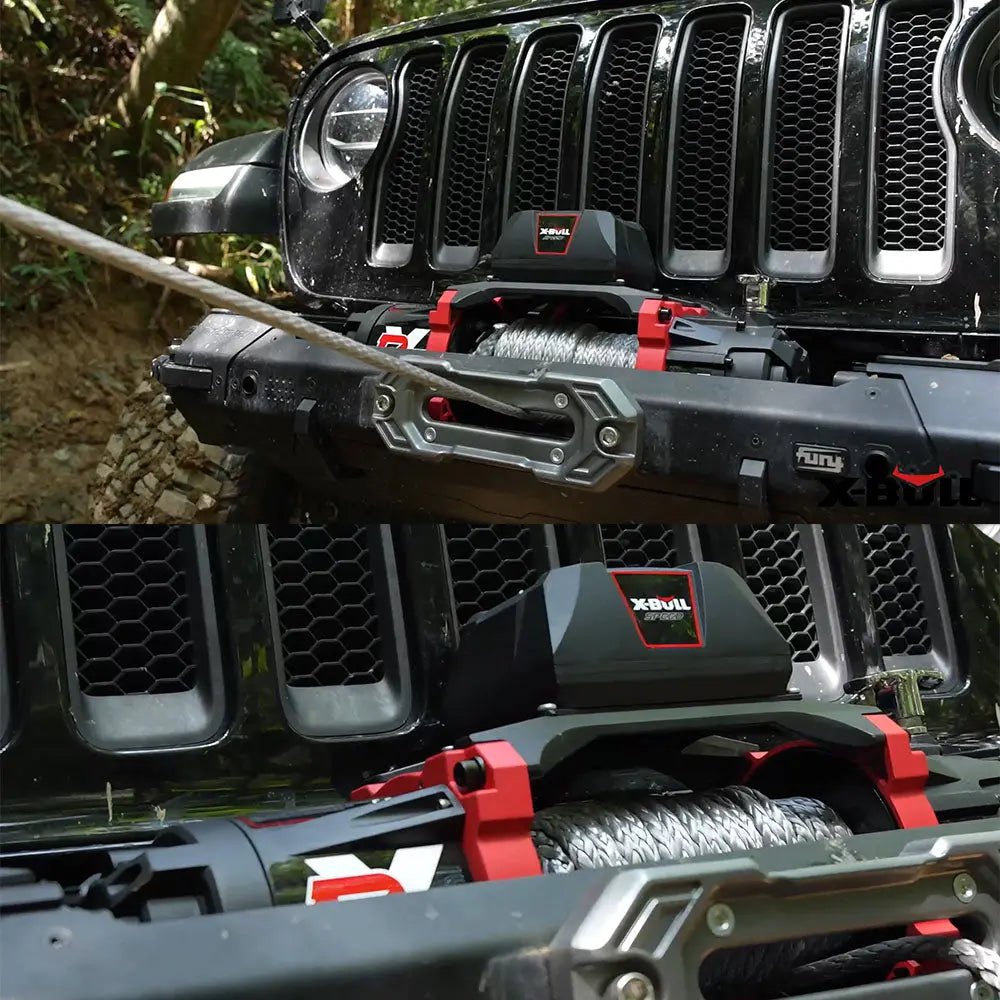 thumbnail image 2 of X-BULL 14500lbs Electric Winch With Synthetic Rope - 12V For Truck, Trailer, Off-Road 2 of 4