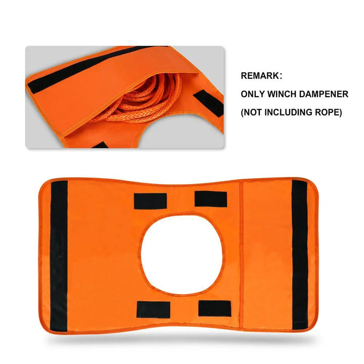 X-BULL Off-Road Safety Blanket Winch Damper with Storage Pocket and Reflective Strips - X-BULL