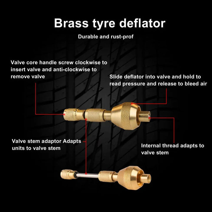 X-BULL Rapid Tyre Pressure Deflator Gauge - X-BULL