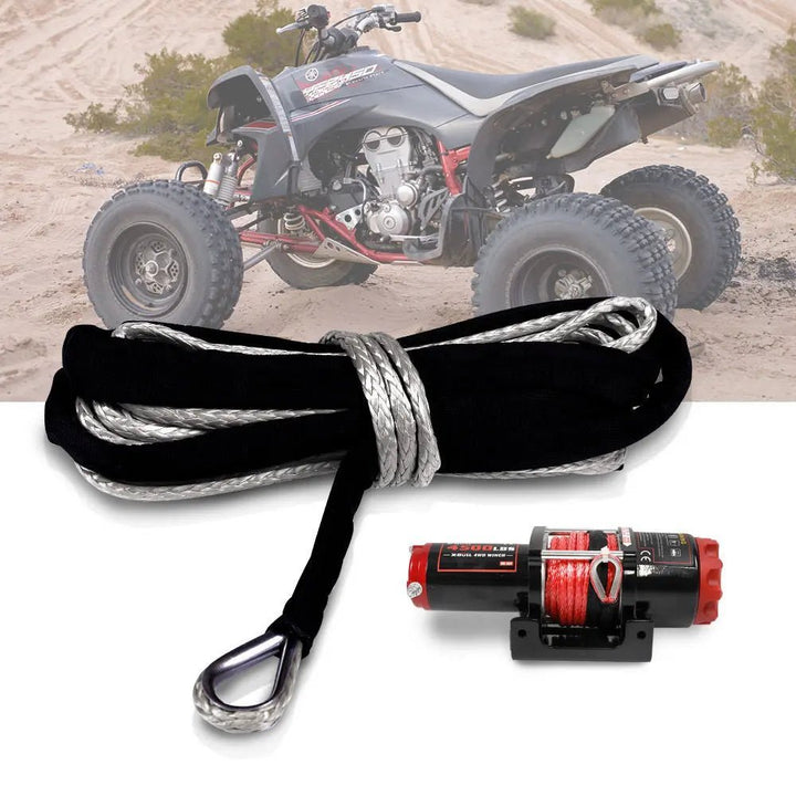 X - BULL Synthetic Winch Rope 1/4'' X 50ft 8000 - 10000 LBS