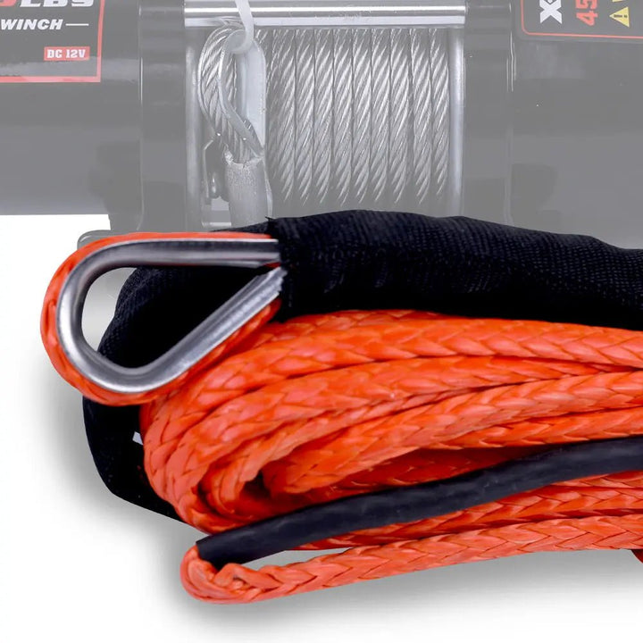 X-BULL Synthetic Winch Rope 1/6'' X 50ft 8000 LBS - X-BULL
