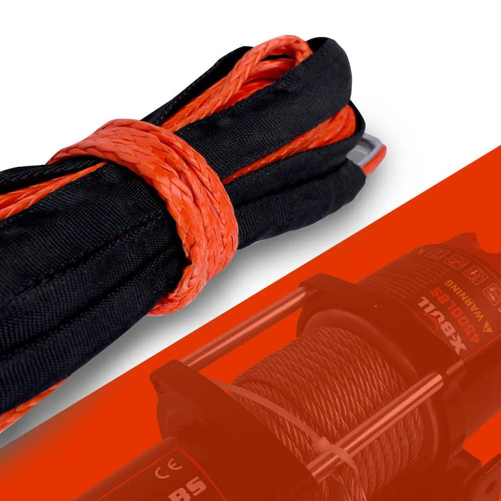 X-BULL Synthetic Winch Rope 1/6'' X 50ft 8000 LBS - X-BULL