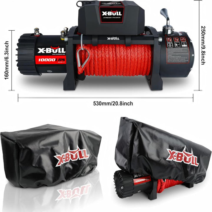 X - BULL Winch Cover Use for 10000 - 14500LBS Winch