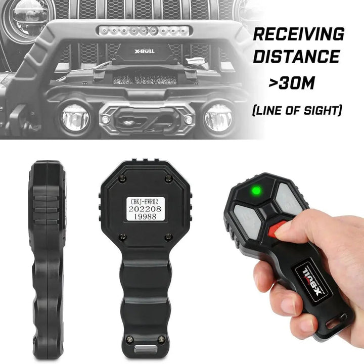 X-BULL Wireless Electric Winch Remote Control Kit - X-BULL
