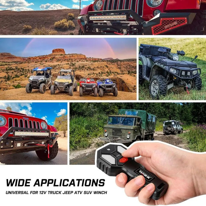 X-BULL Wireless Electric Winch Remote Control Kit - X-BULL